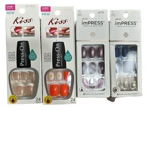 💅Kiss & Impress press on bundle💅